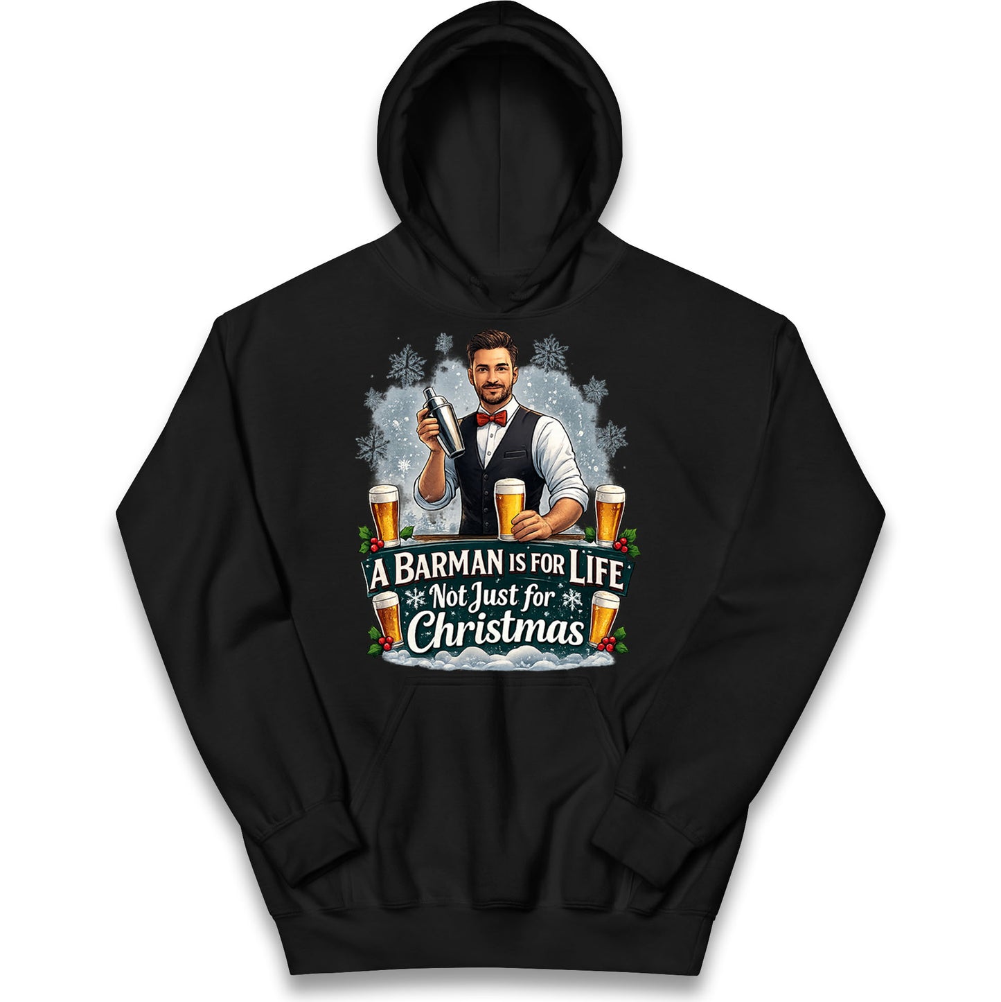 Barman Christmas Kids Hoodie