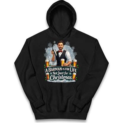 Barman Christmas Kids Hoodie