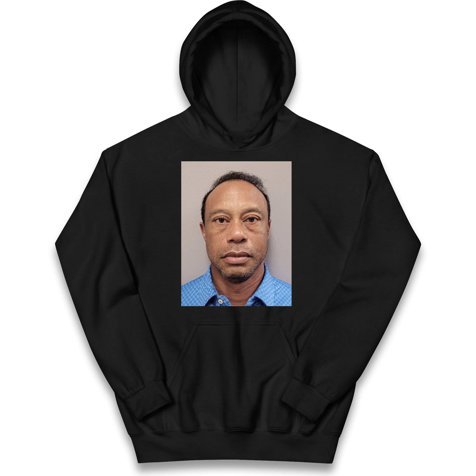 Tiger Woods Mugshot Kids Hoodie