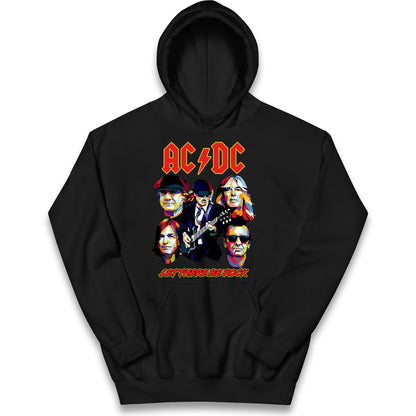 ACDC Let There Be Rock Kids Hoodie