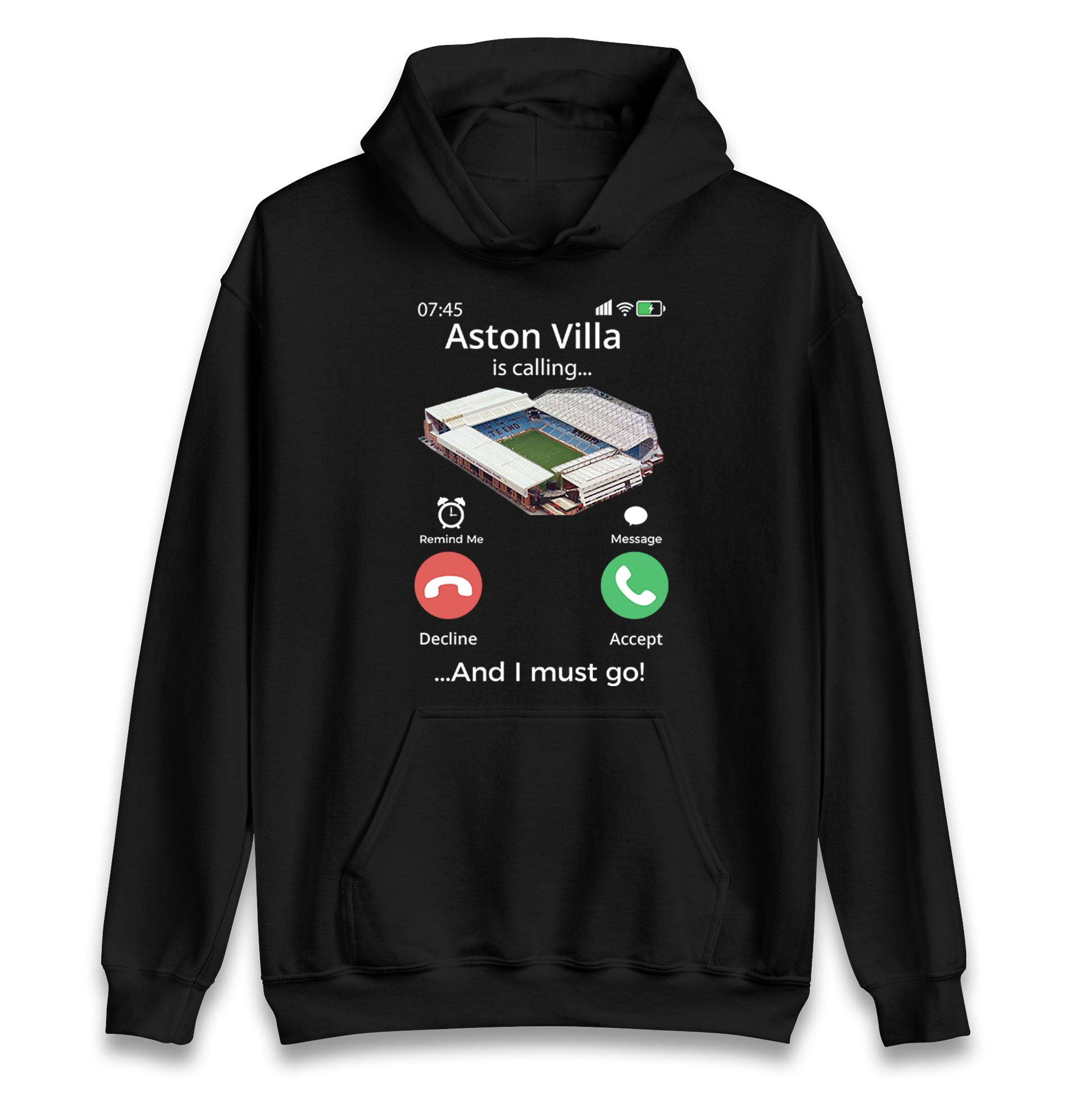 aston villa hoodie