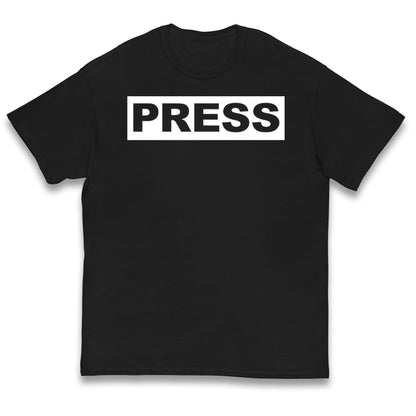 PRESS Palestine Inspired By Journalist Motaz Azaiza Kids Tee