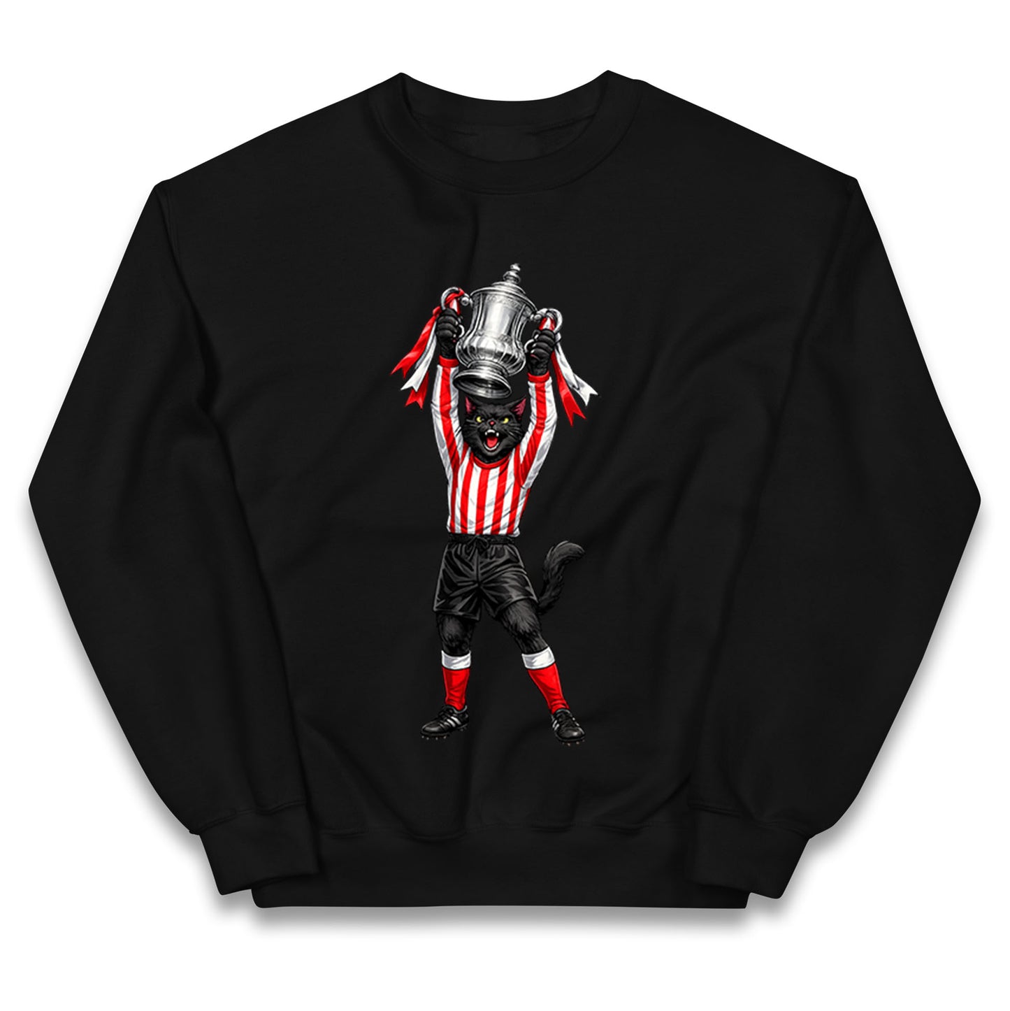 Retro Sunderland FA Cup Winners 1972-1973 Kids Jumper