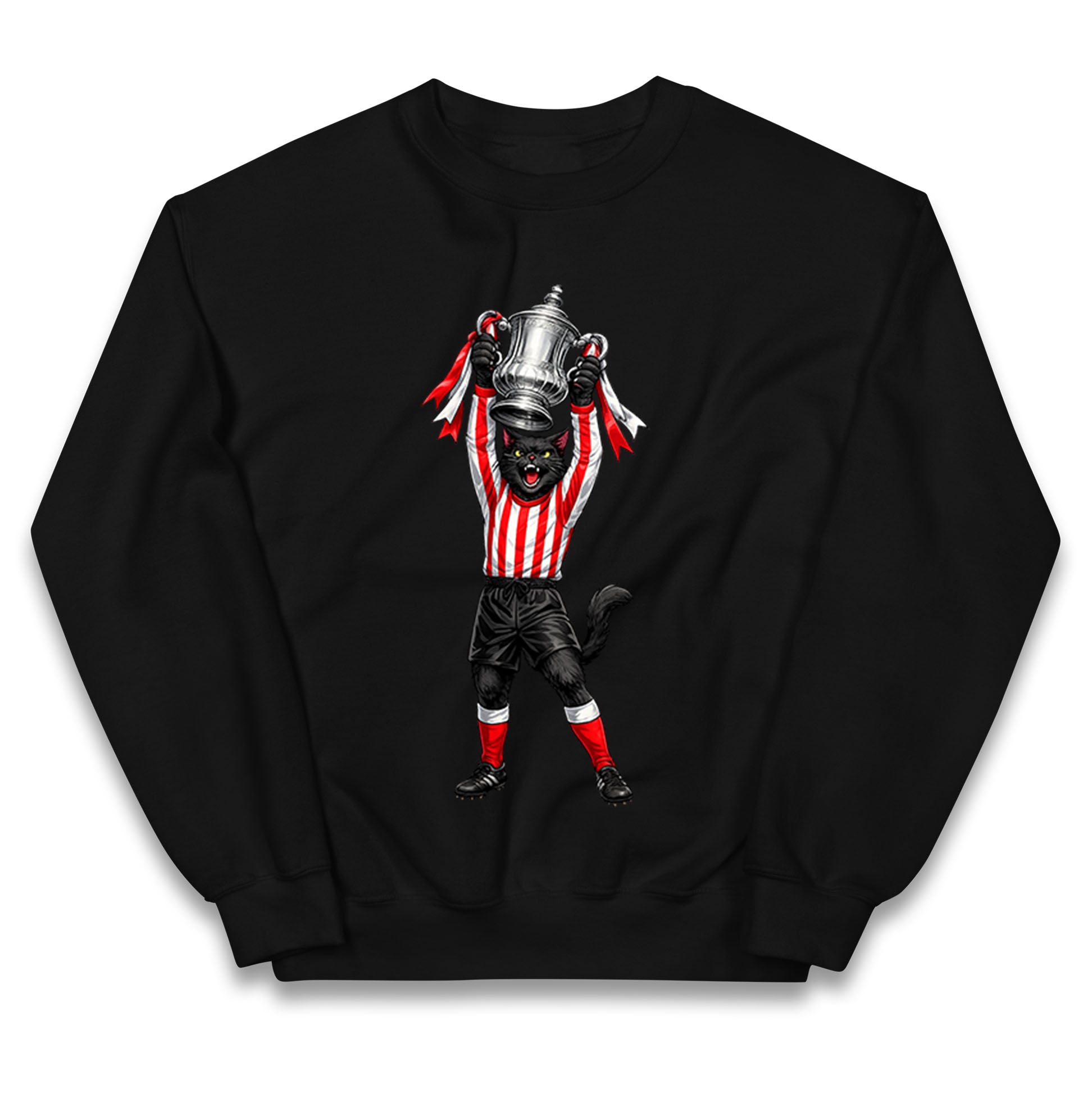 Retro Sunderland FA Cup Winners 1972-1973 Kids Jumper