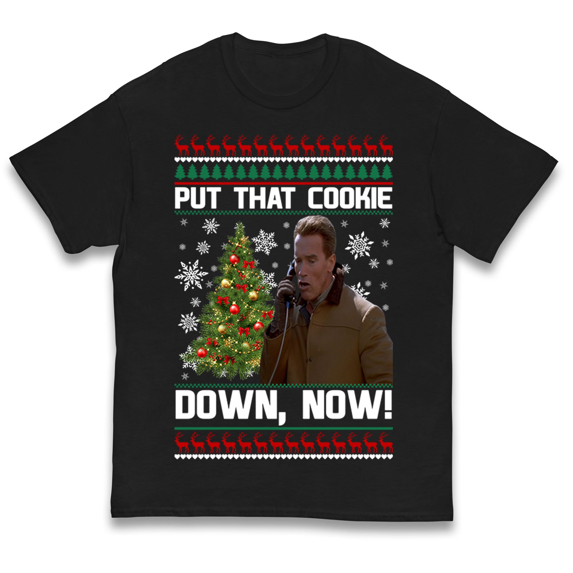 Arnie Christmas Kids T Shirt