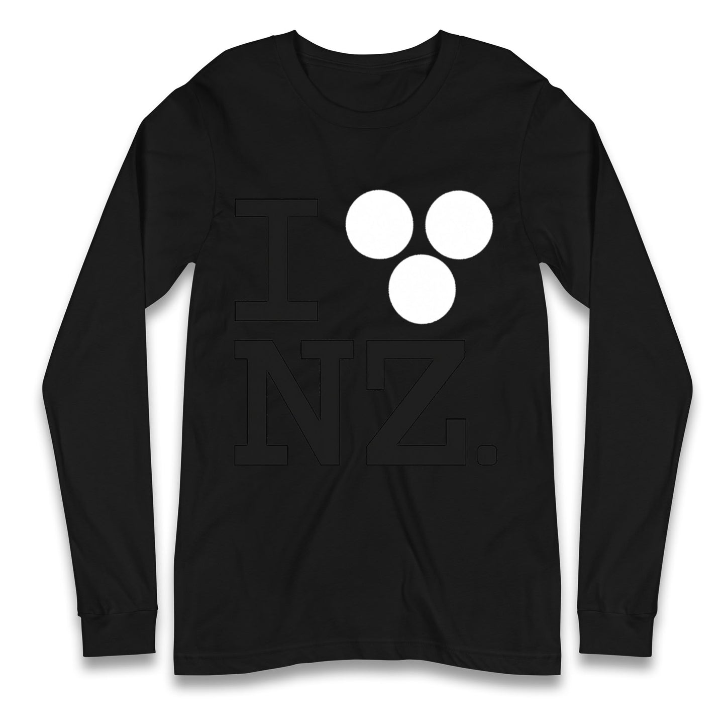 I Love NZ Orlando Bloom Huffer Longsleeve T Shirt