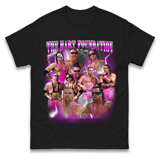 The Hart Foundation Bootleg t shirt