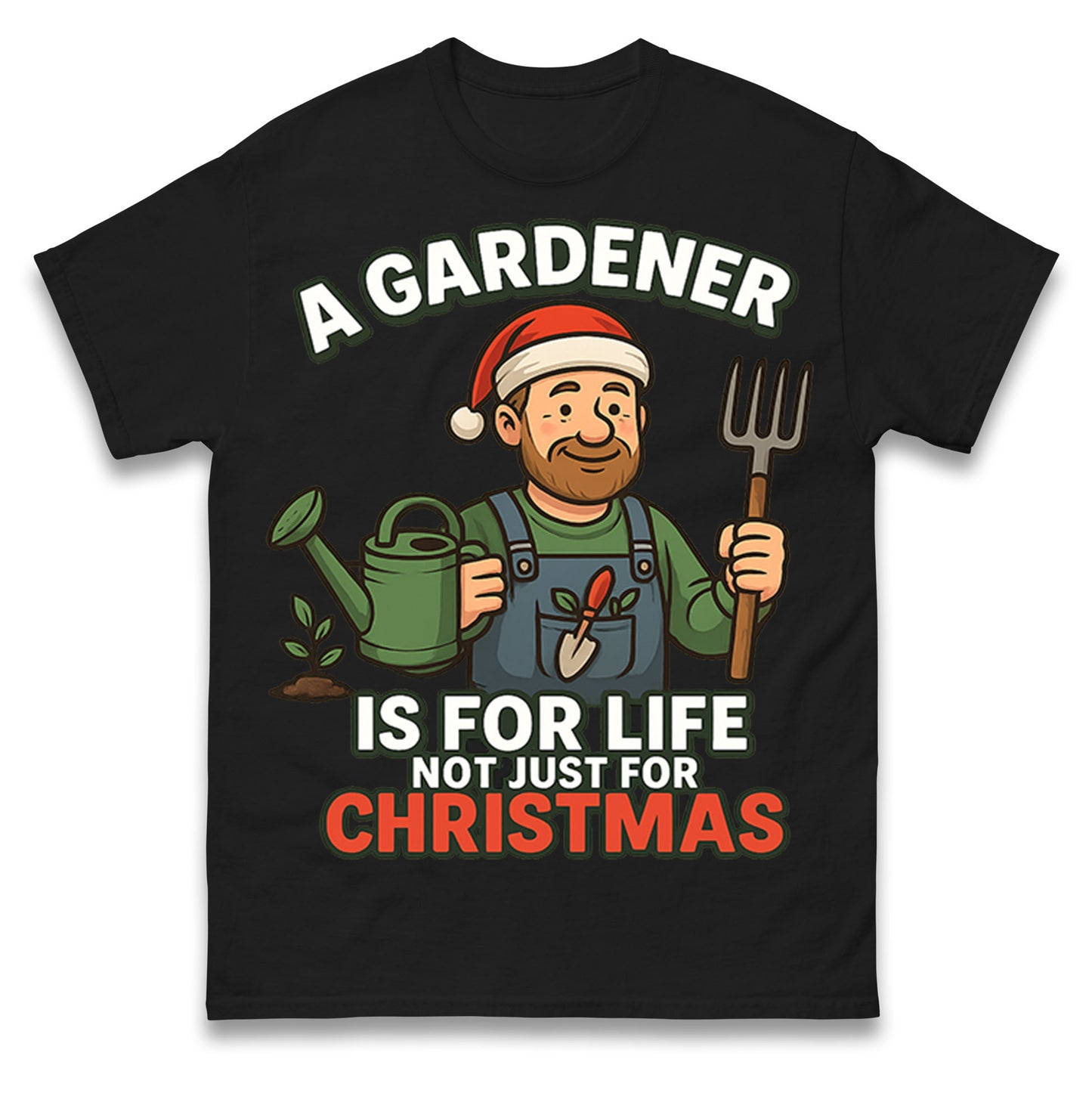 Gardener Christmas T Shirt