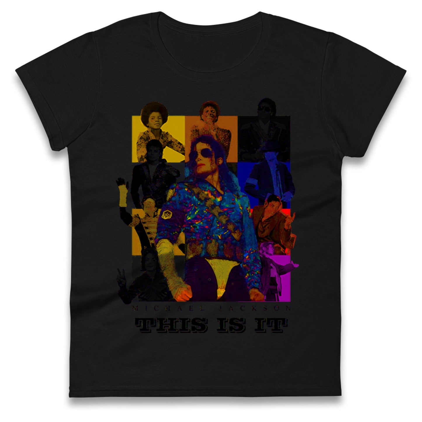 Michael Jackson This Is It Ladies T Shirt
