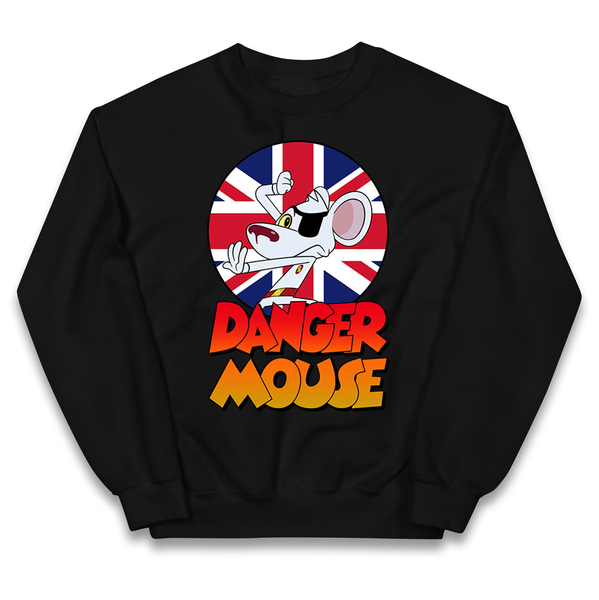 Danger Mouse Union Jack Kids Jumper