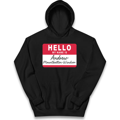 Andrew Mountbatten Windsor Kids Hoodie