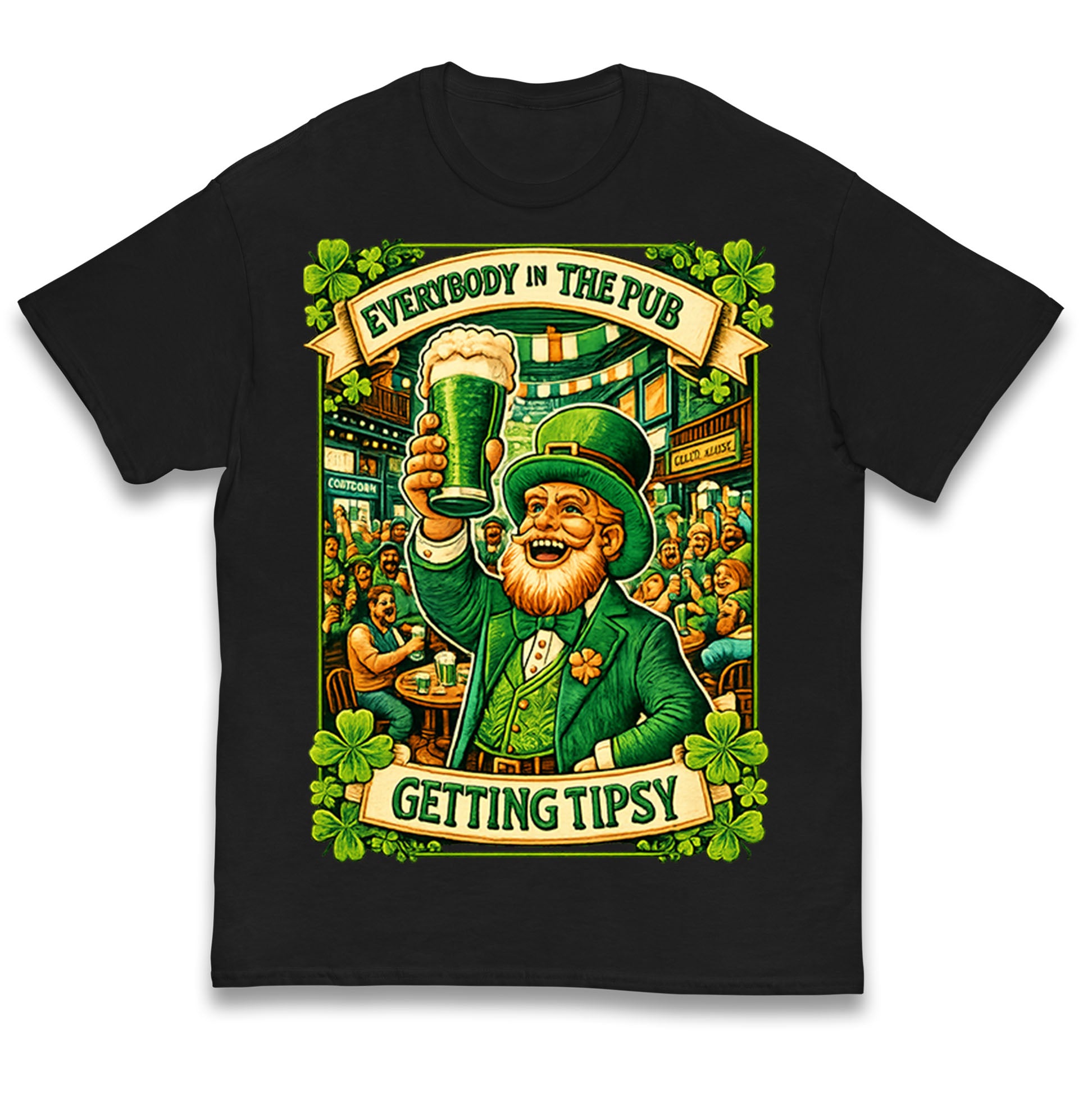 Everybody In The Pub Getting Tipsy Kids T Shirt