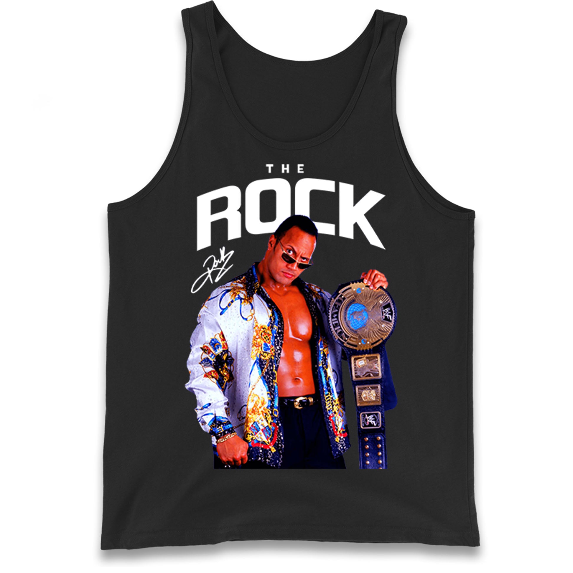 The Rock Tank Top WWE