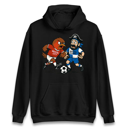 Vintage Bristol City Hoodie