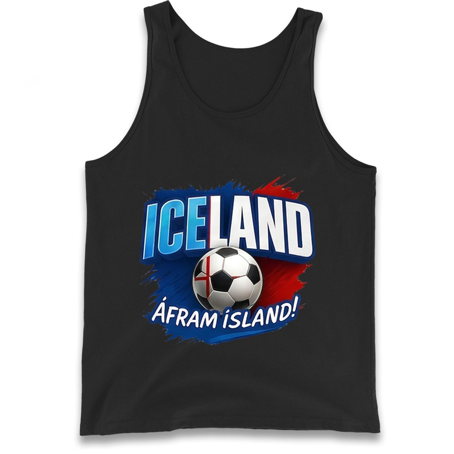 Iceland Retro World Cup Tank Top