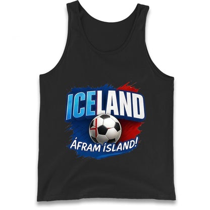 Iceland Retro World Cup Tank Top