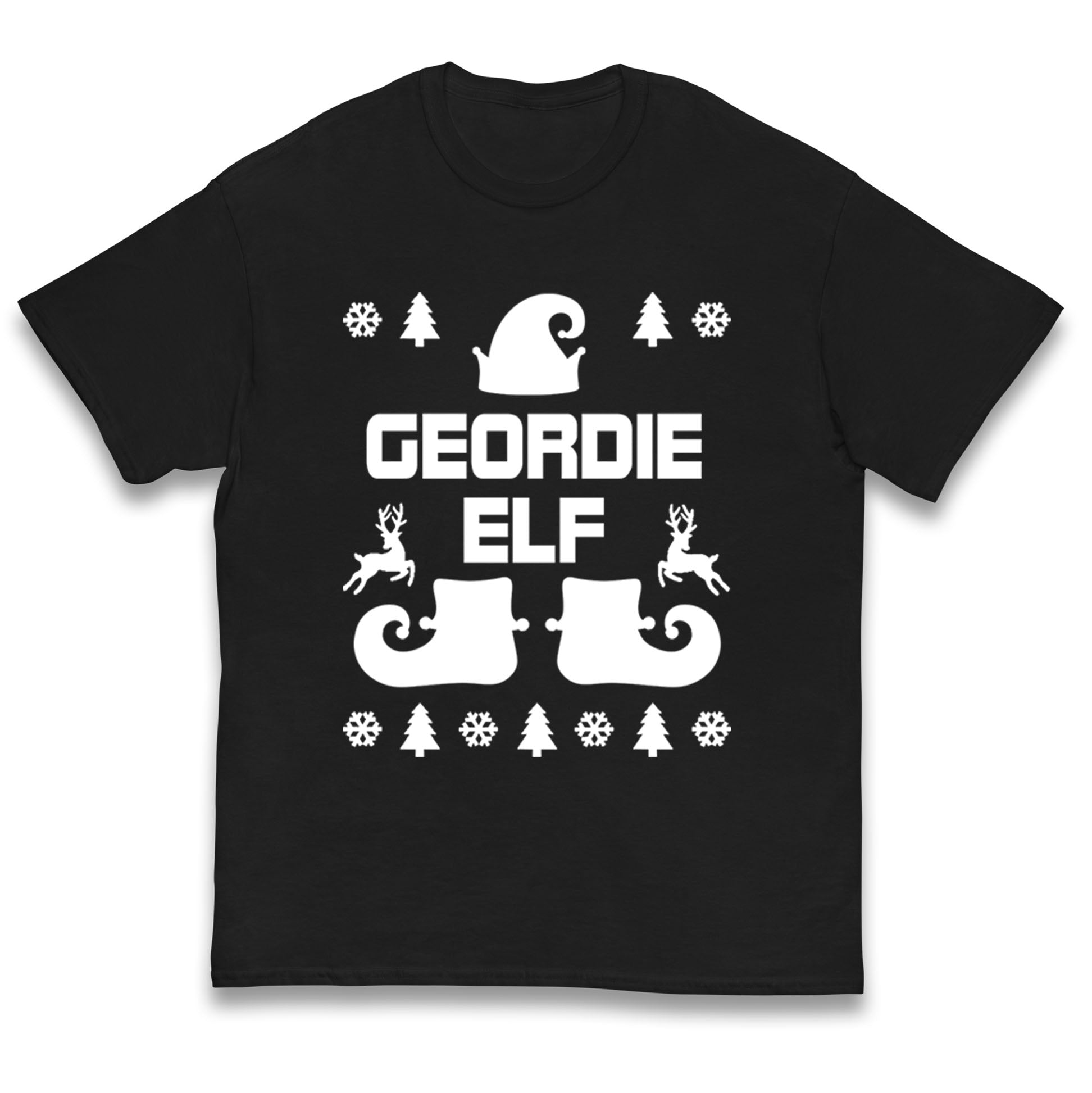 Geordie Christmas Kids T Shirt