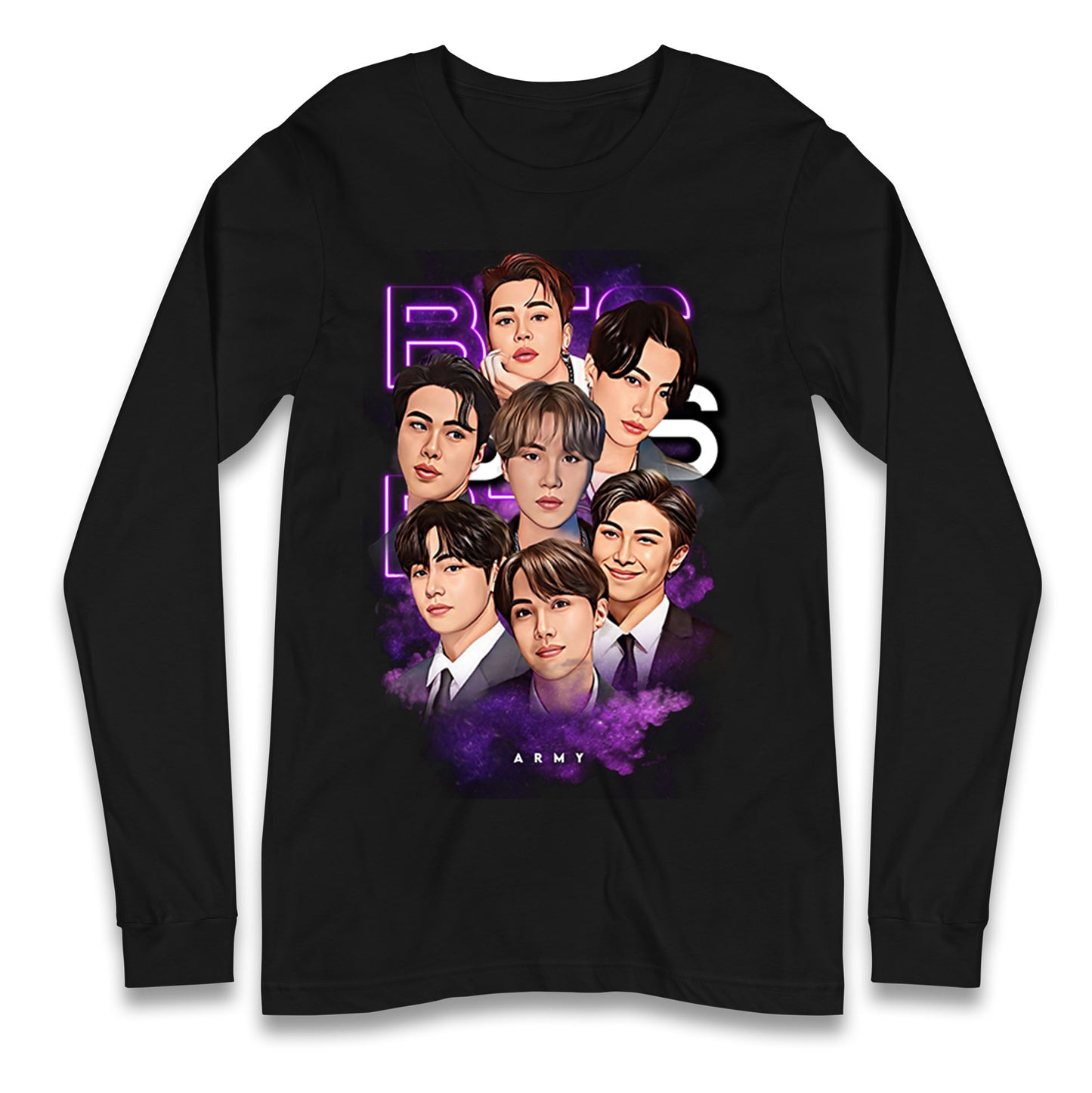 BTS K POP Longsleeve T Shirt