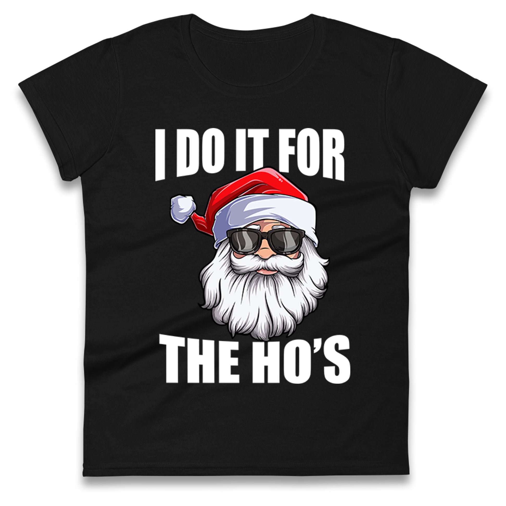 Ho Ho Ho Christmas Ladies T Shirt