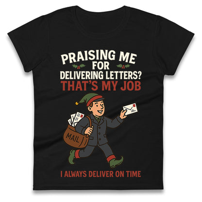 Royal Mail Christmas Ladies T Shirt