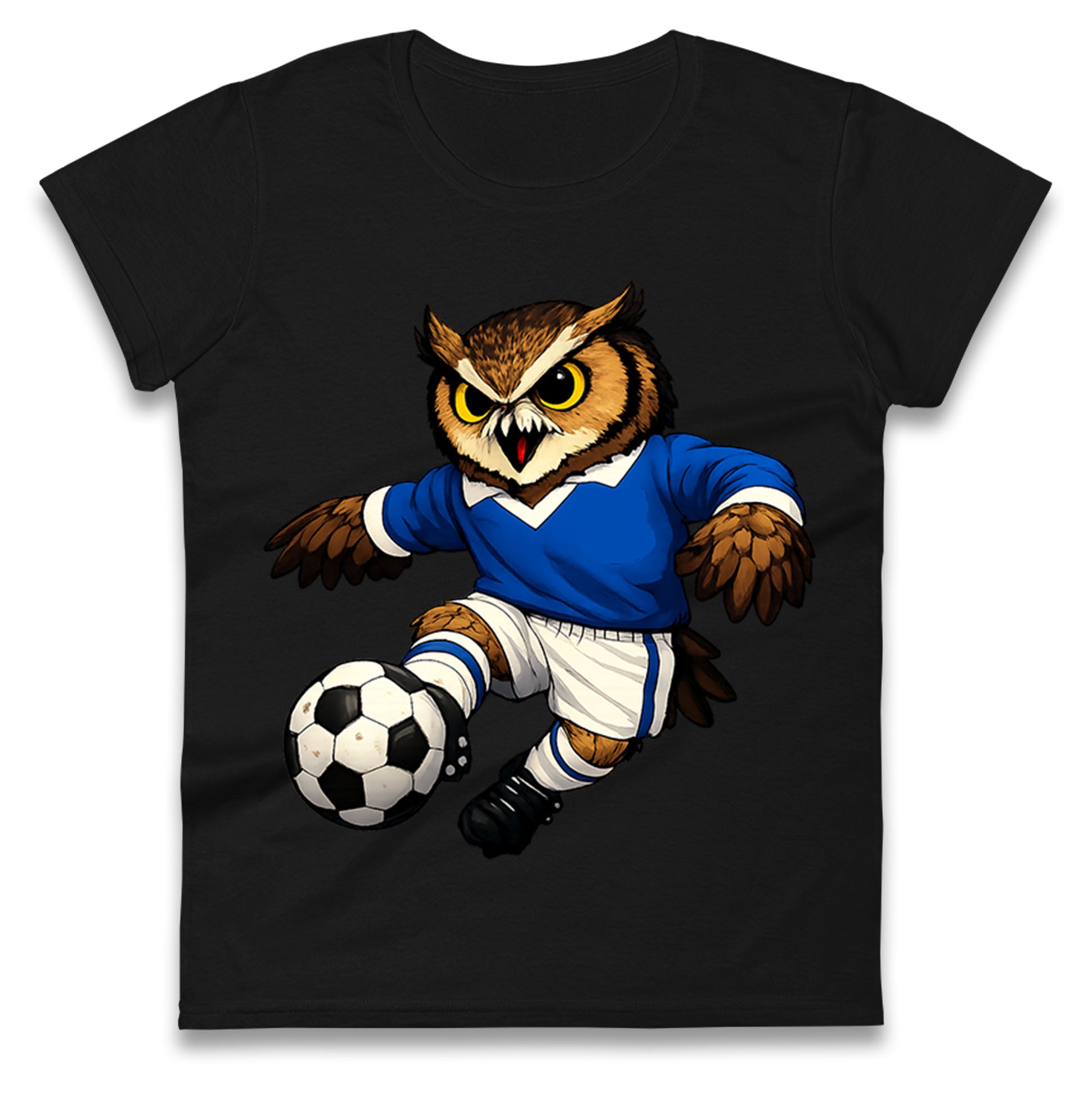 Retro Oldham Football Ladies T Shirt