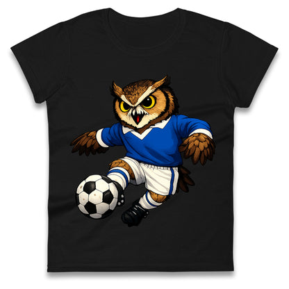 Retro Oldham Football Ladies T Shirt
