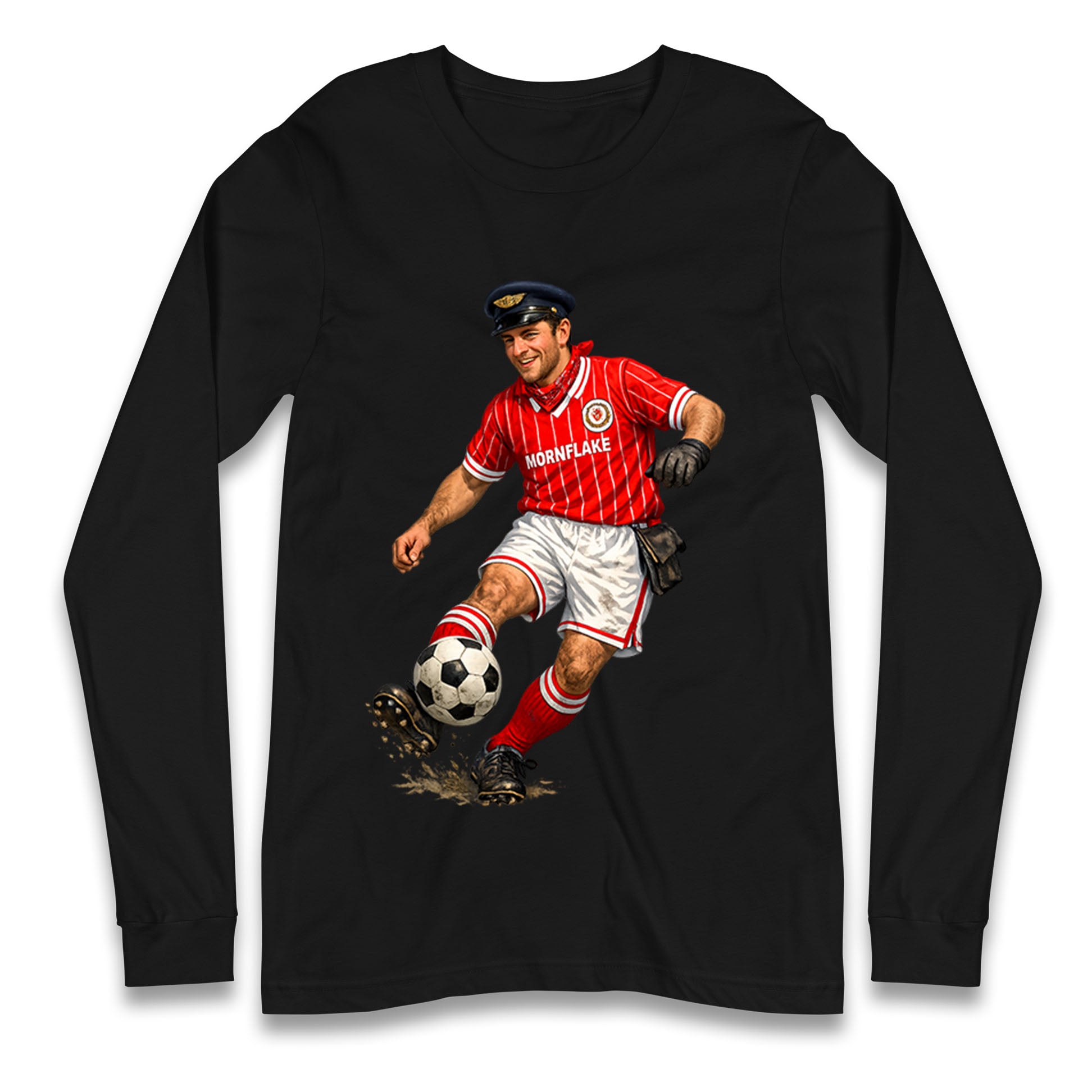 Classic Crewe Alexandra Football Longsleeve T Shirt