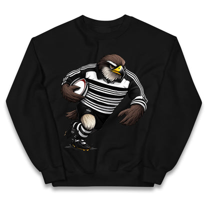 Newcastle Falcons 1997 Rugby Union Kids Jumper