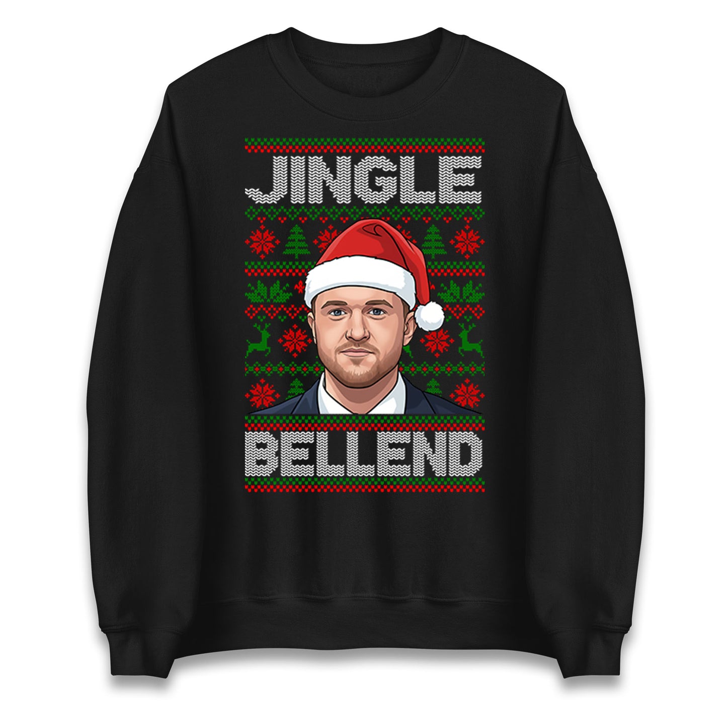 Tommy Robinson Jingle Bell Jumper