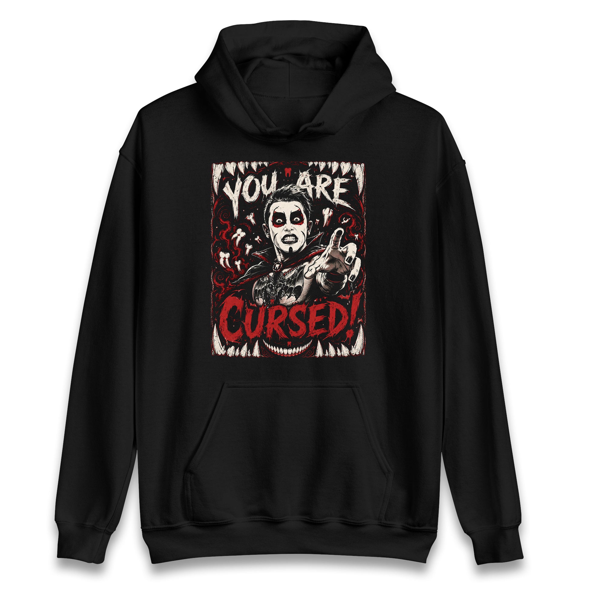 Danhausen You Are Cursed Pro Wrestling Hoodie