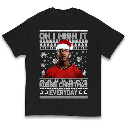 Kobbie Mainoo Christmas Kids T Shirt