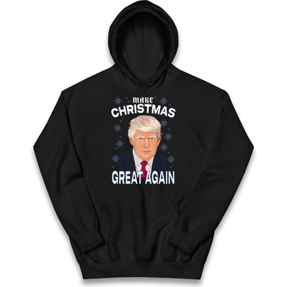Make Christmas Great Again Kids Hoodie