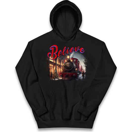 polar express christmas hoodie