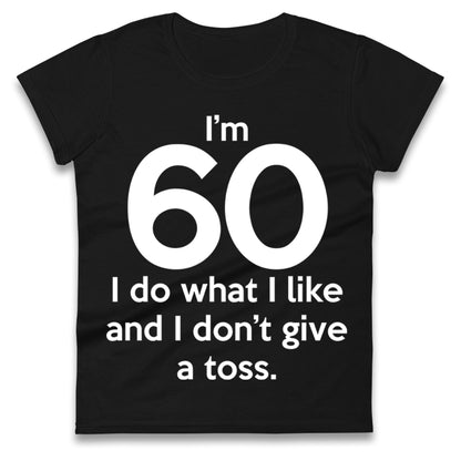 60th Birthday Ladies T Shirt