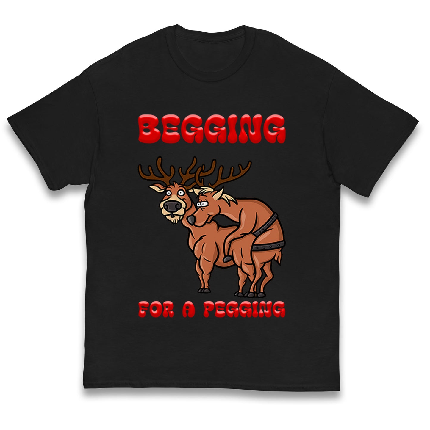Deer Christmas Kids T Shirt