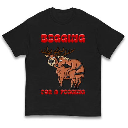 Deer Christmas Kids T Shirt