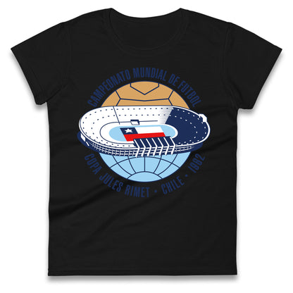 Chile 1962 Retro World Cup Ladies T Shirt 