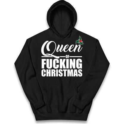 Nice Until Proven Naughty Kids Hoodie
