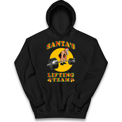 bodybuilding gym christmas hoodie