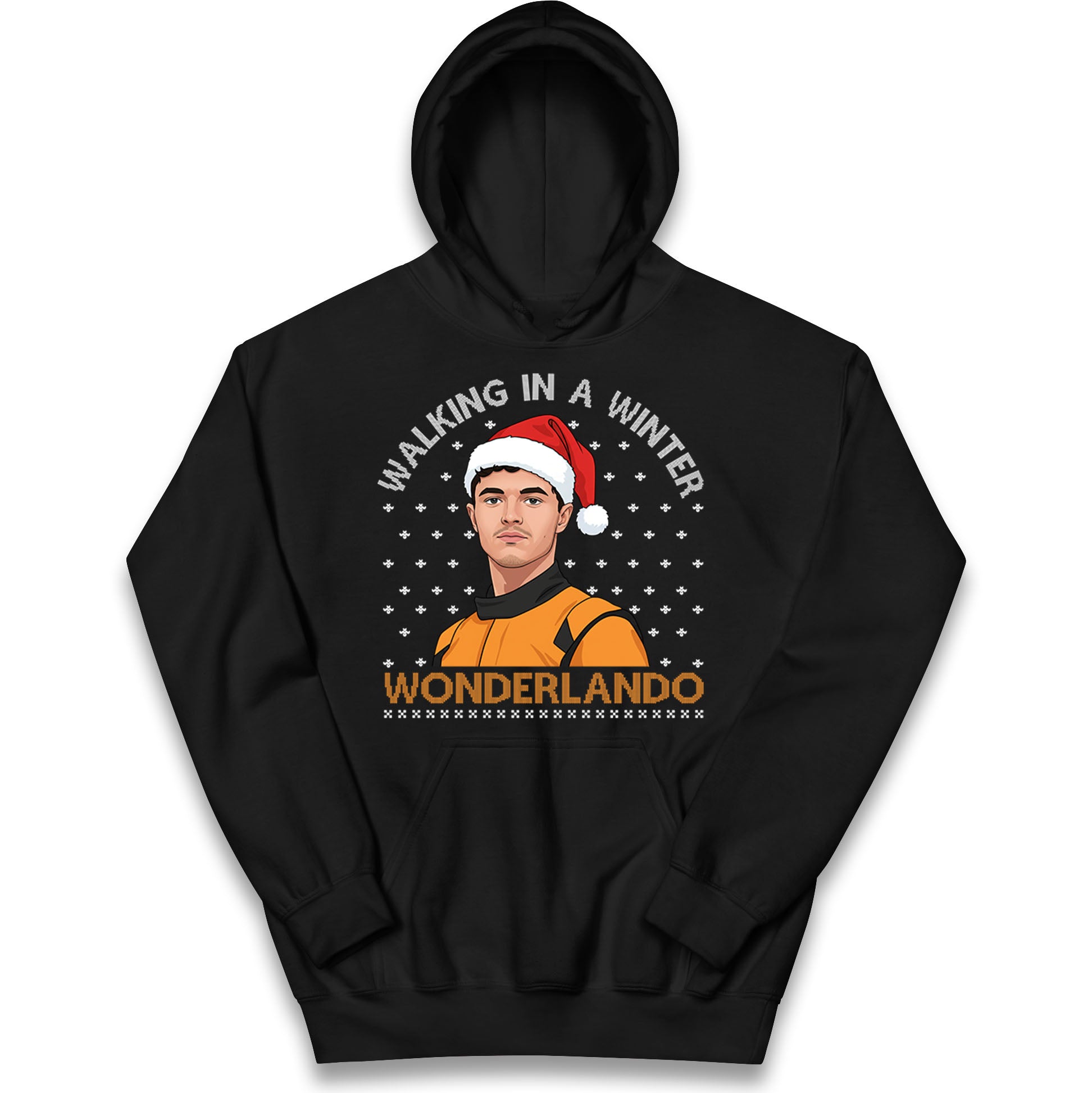 Lando Norris Christmas Kids Hoodie