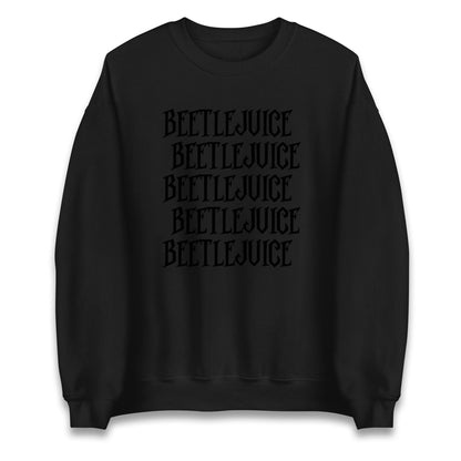 Beetle Juice Michael Keaton Halloween Sweatshirt
