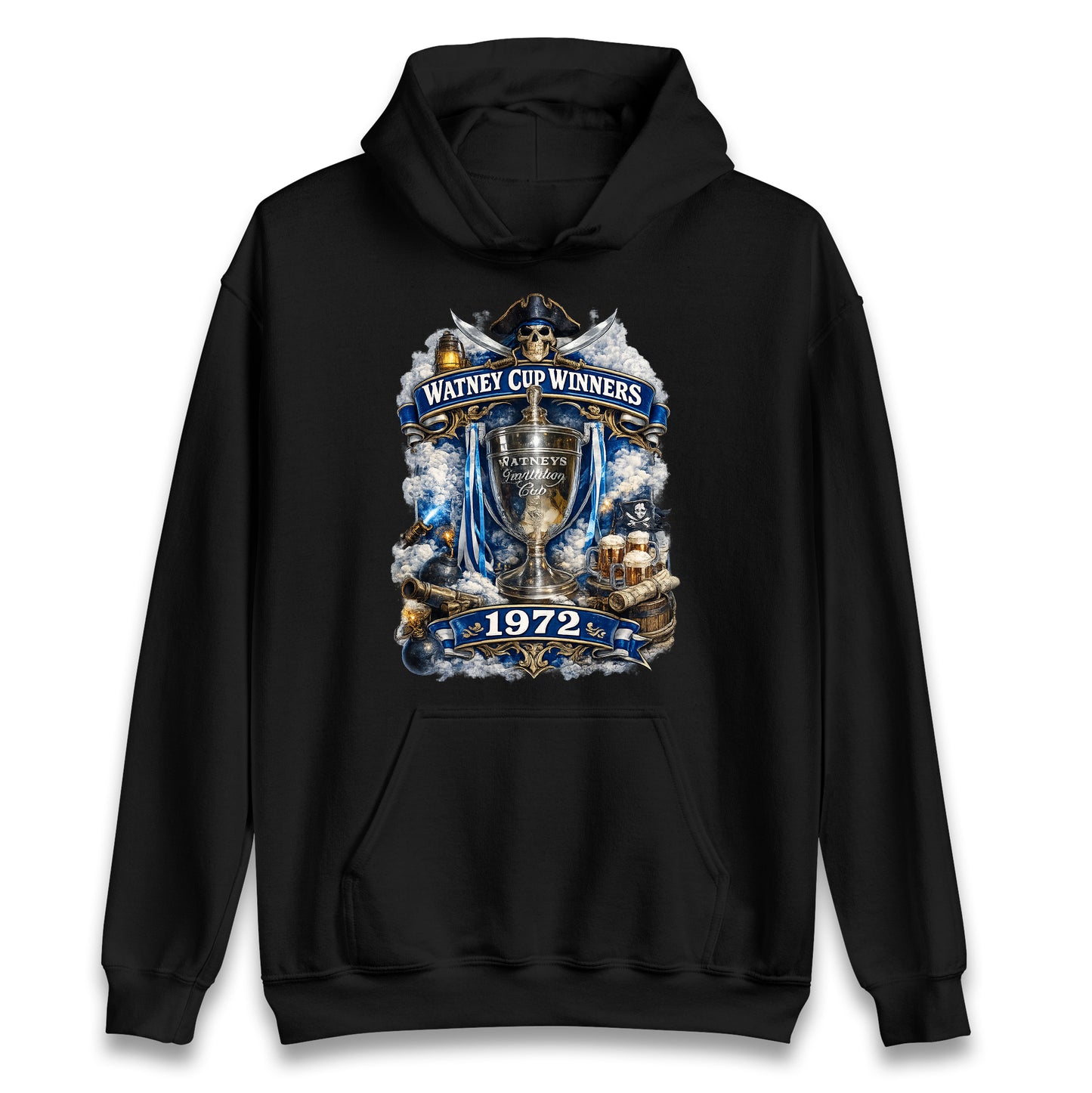 Retro Bristol Rovers Football Hoodie