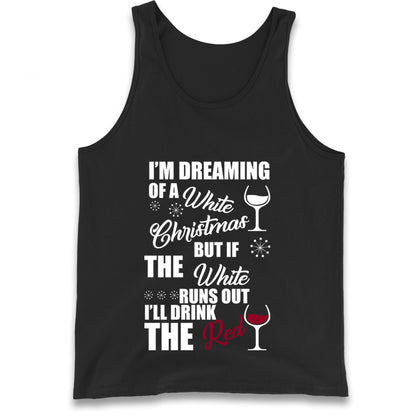Wine Christmas Tank Top