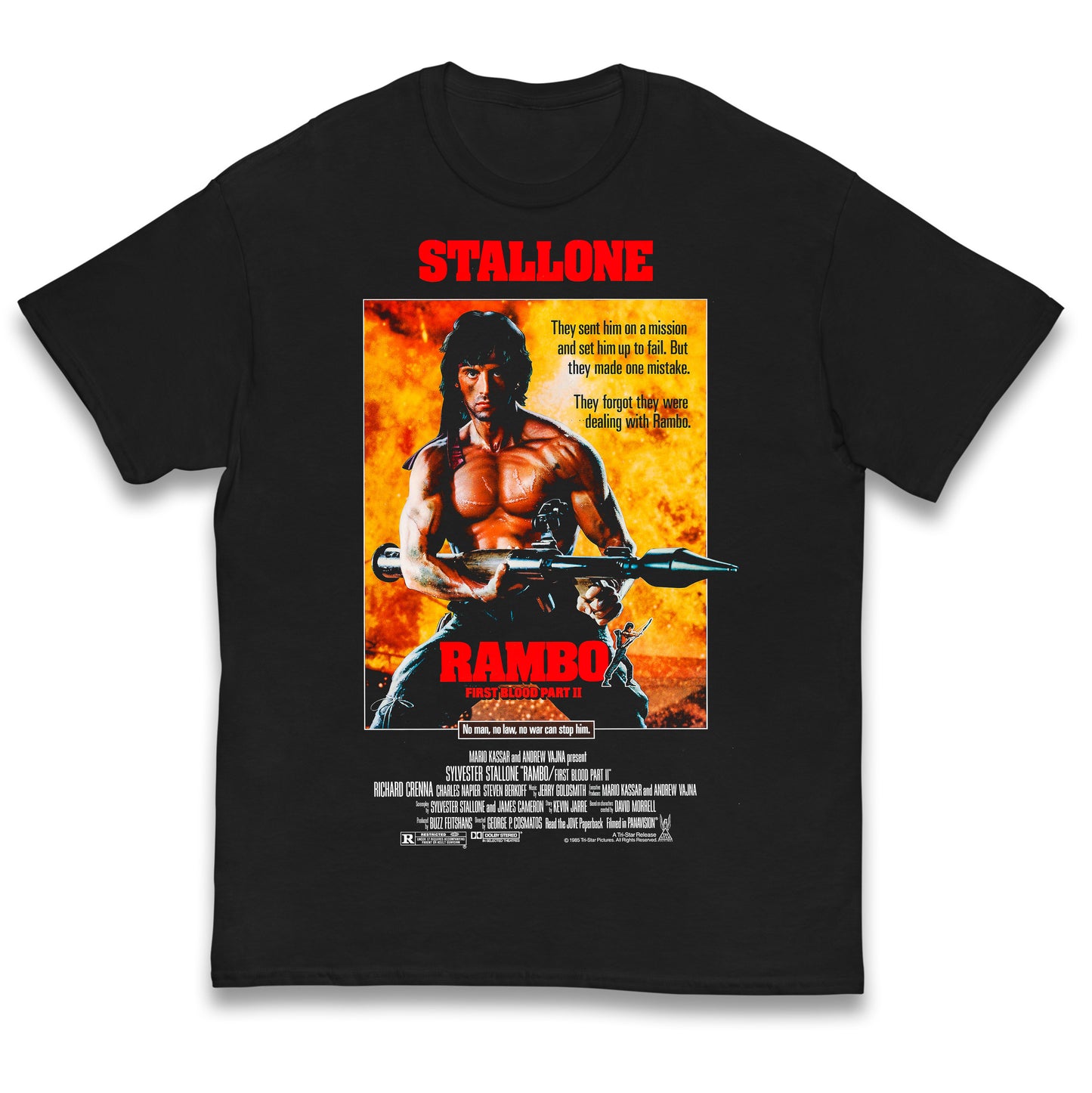 Rambo Movies Kids T Shirt