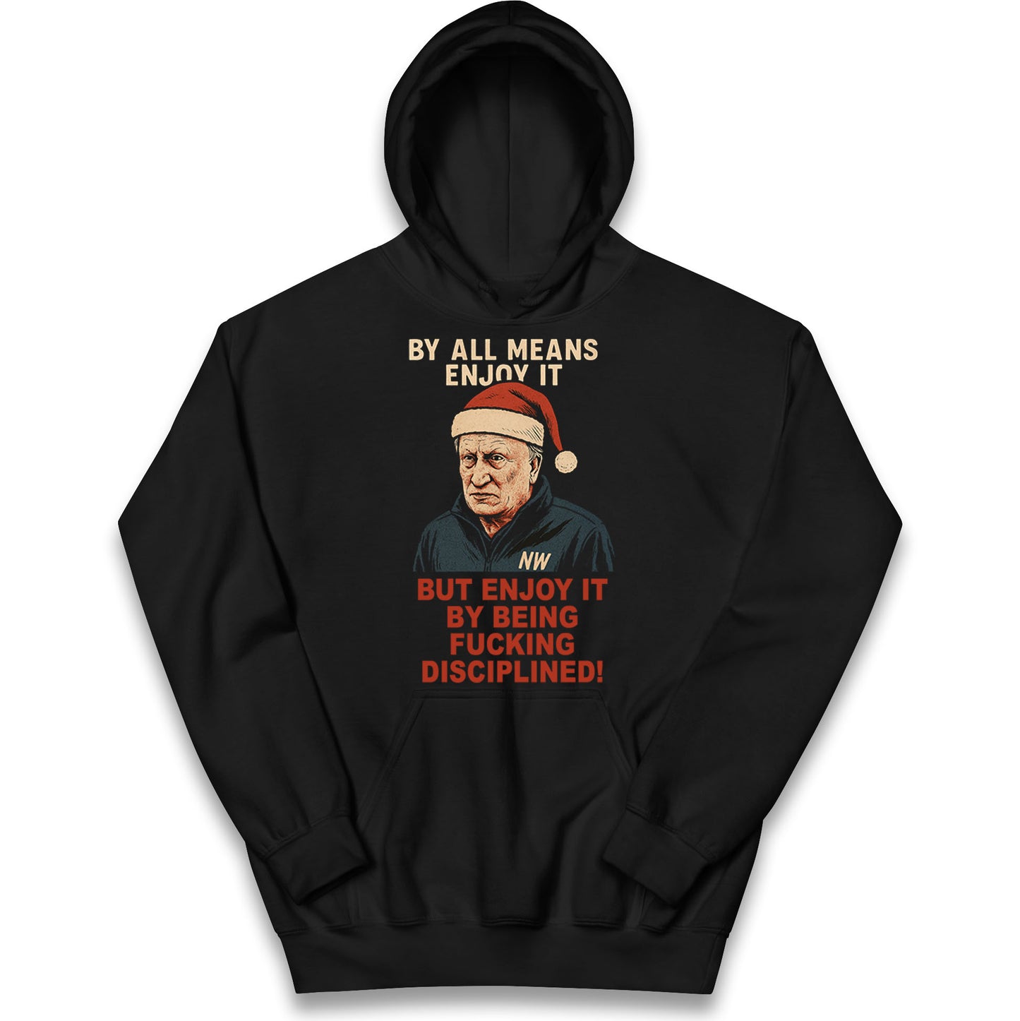 Neil Warnock Christmas Kids Hoodie 