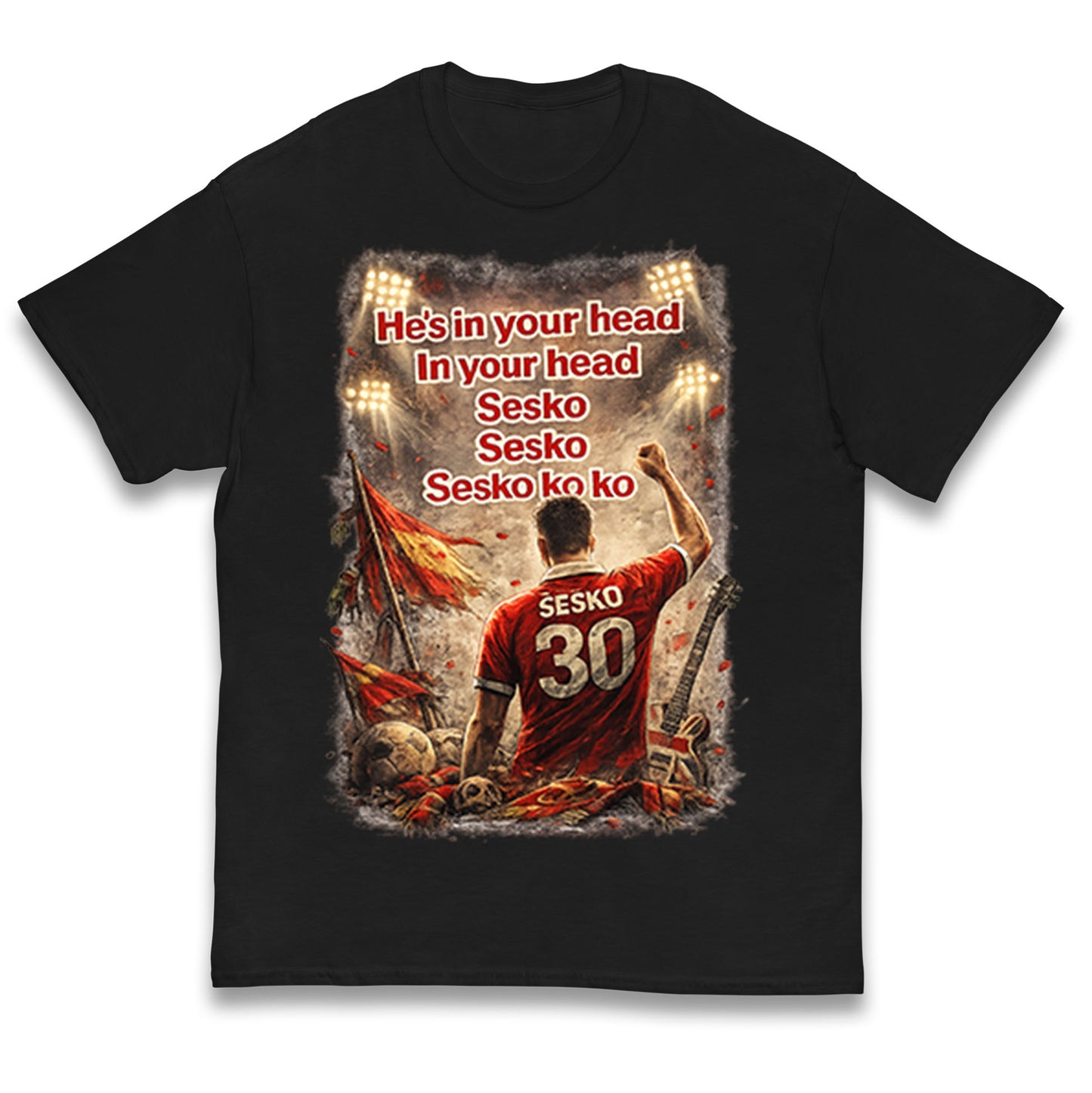 He's in Your Head in Your Head Sesko Sesko Sesko ko ko Kids T Shirt