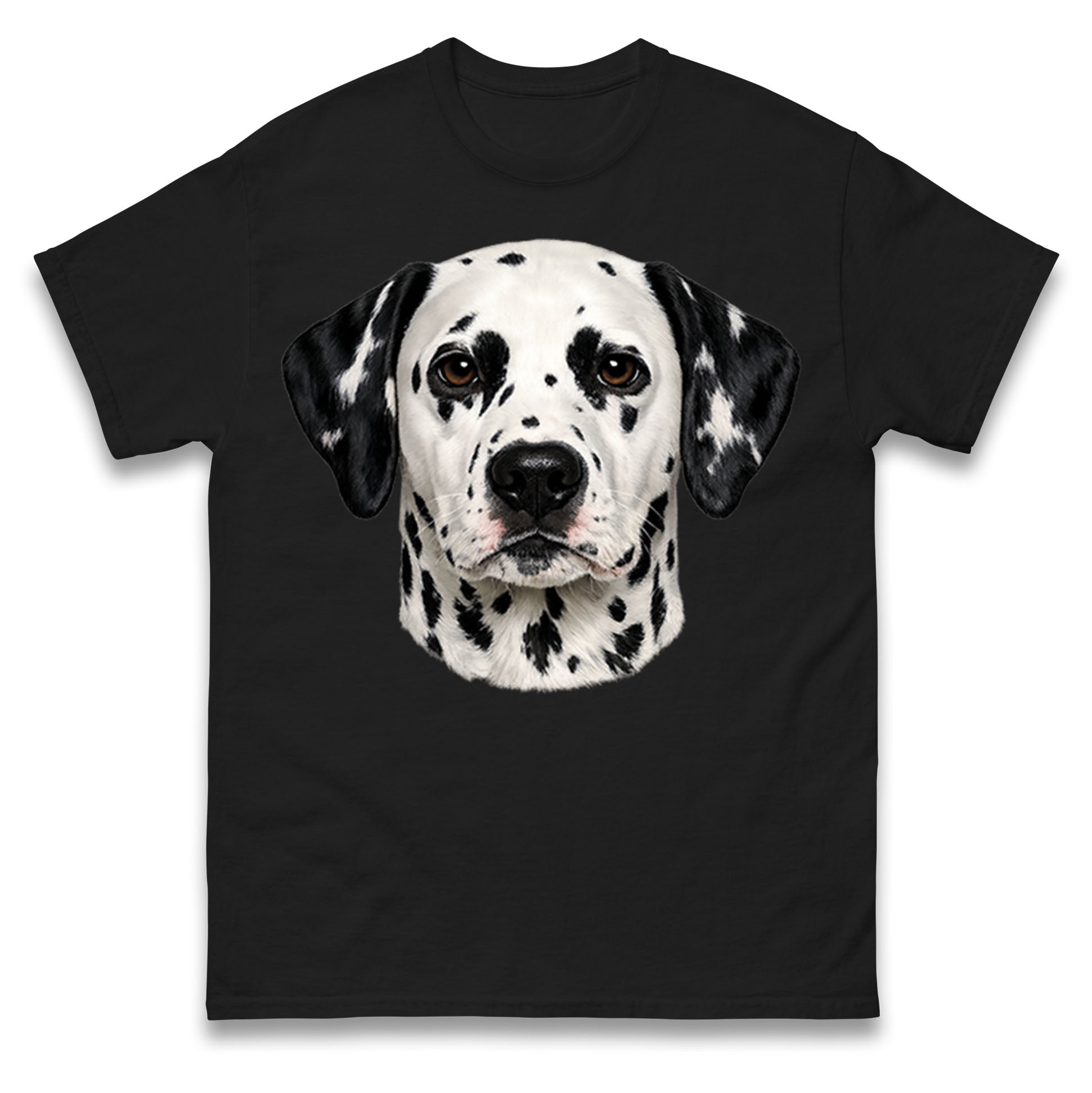Dalmatian Dog Face T Shirt