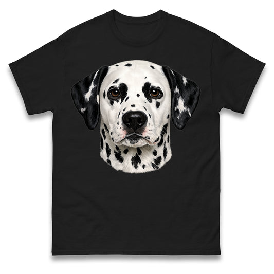 Dalmatian Dog Face T Shirt