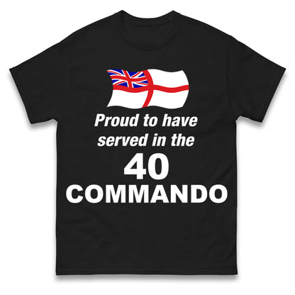 40 Commando Royal Marines T Shirt