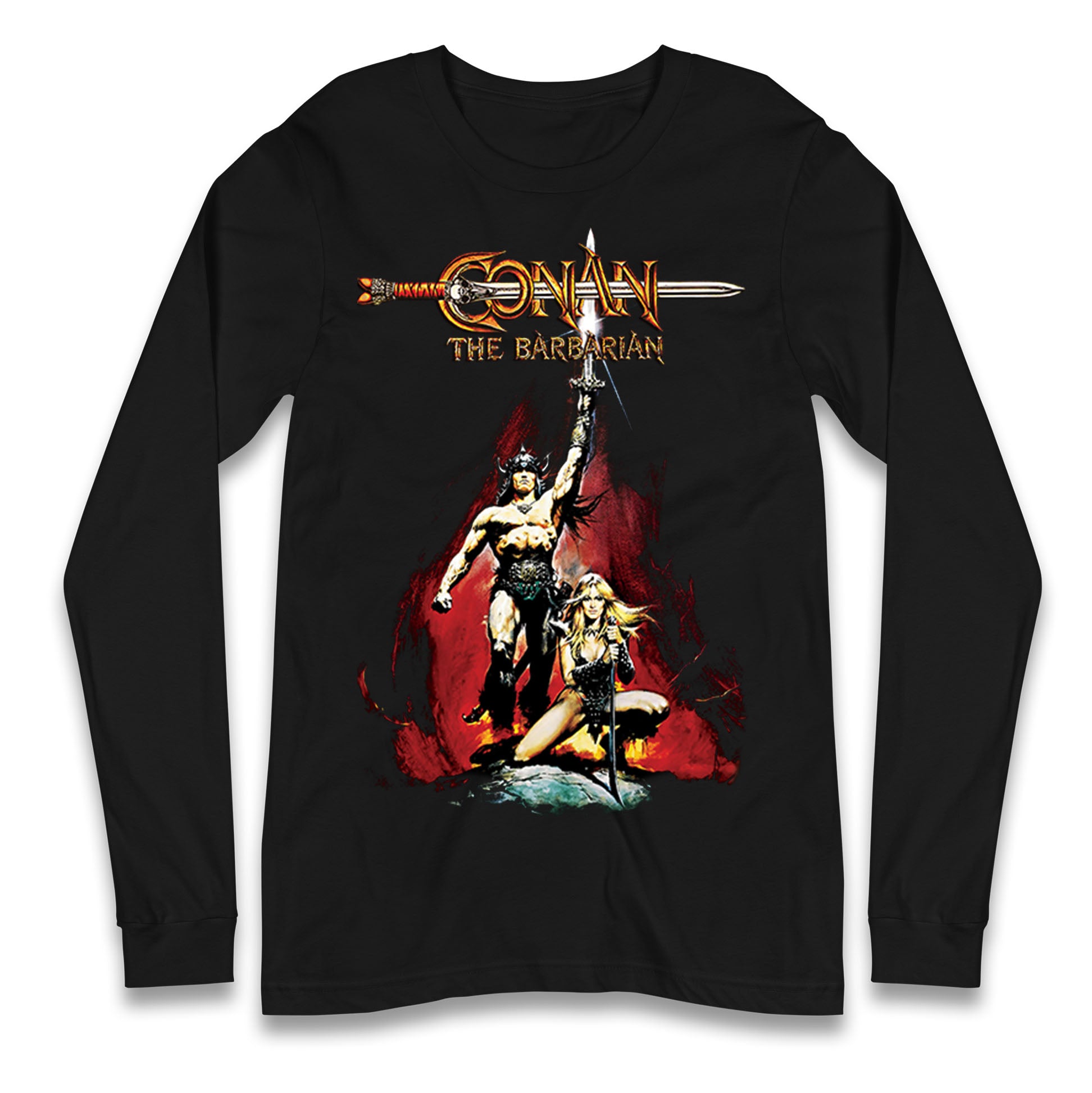 Conan The Barbarian Longsleeve T Shirt 